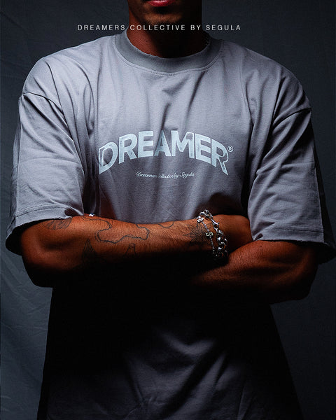 חולצה · DREAMER · אפורה