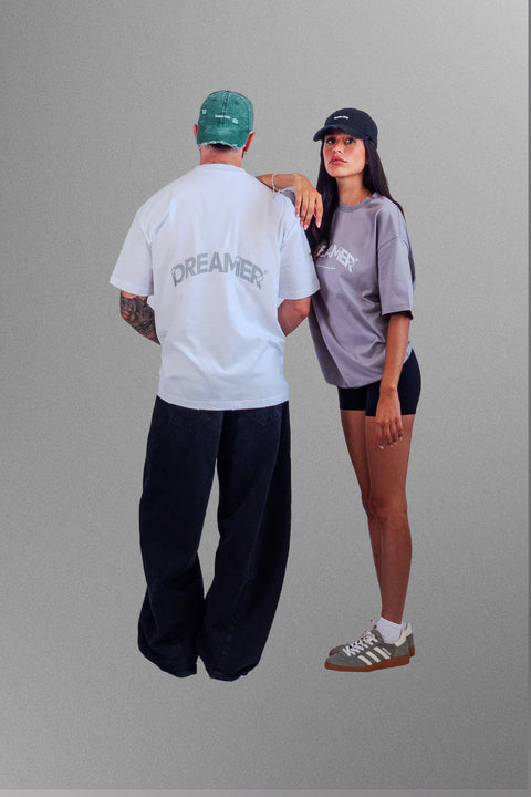 חולצה · DREAMER · אפורה